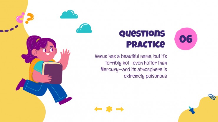 Cool Melly Daily Activities presentation template