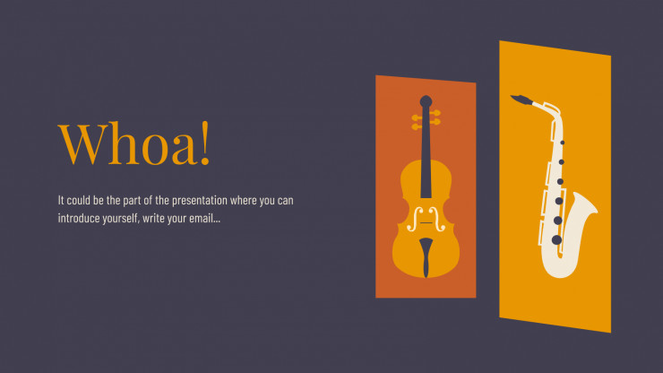Classical Music presentation template