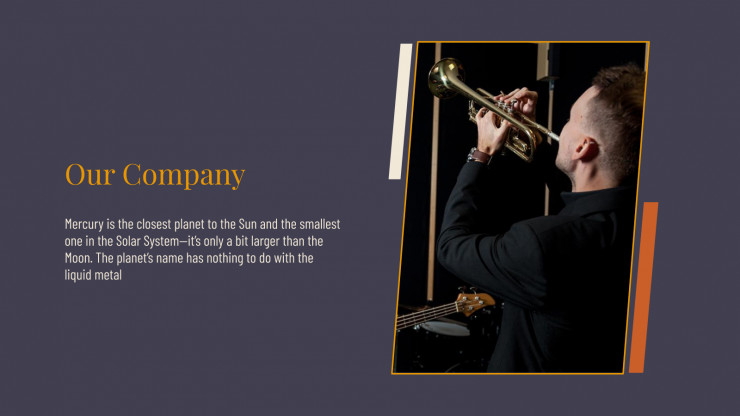 Classical Music presentation template
