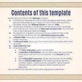 Modelo de apresentação Visite Atenas - Estratégia para mídias sociais