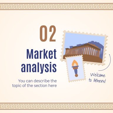 Modelo de apresentação Visite Atenas - Estratégia para mídias sociais