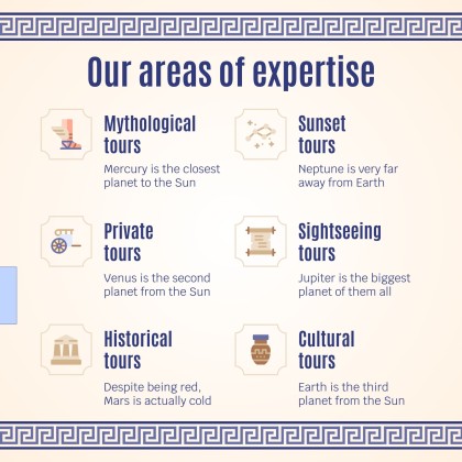 Modelo de apresentação Visite Atenas - Estratégia para mídias sociais