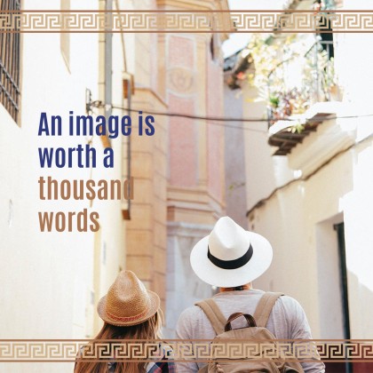 Modelo de apresentação Visite Atenas - Estratégia para mídias sociais