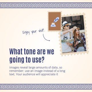 Modelo de apresentação Visite Atenas - Estratégia para mídias sociais