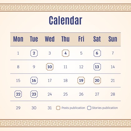 Modelo de apresentação Visite Atenas - Estratégia para mídias sociais