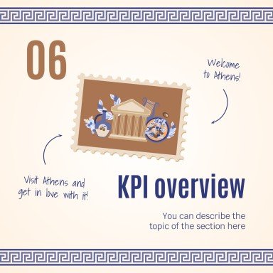 Modelo de apresentação Visite Atenas - Estratégia para mídias sociais