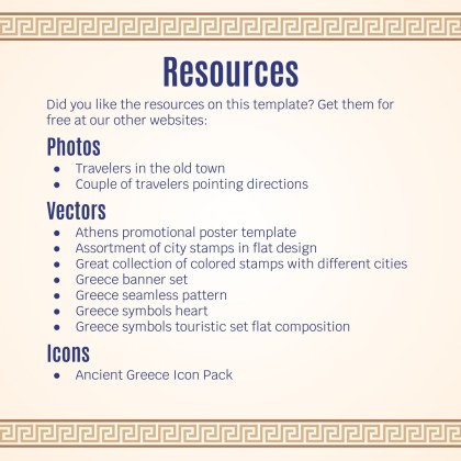 Modelo de apresentação Visite Atenas - Estratégia para mídias sociais