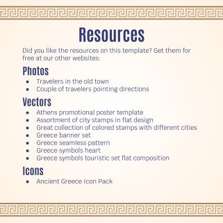 Modelo de apresentação Visite Atenas - Estratégia para mídias sociais