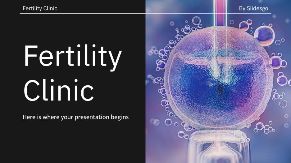 Fertility Clinic Google Slides theme & PowerPoint template