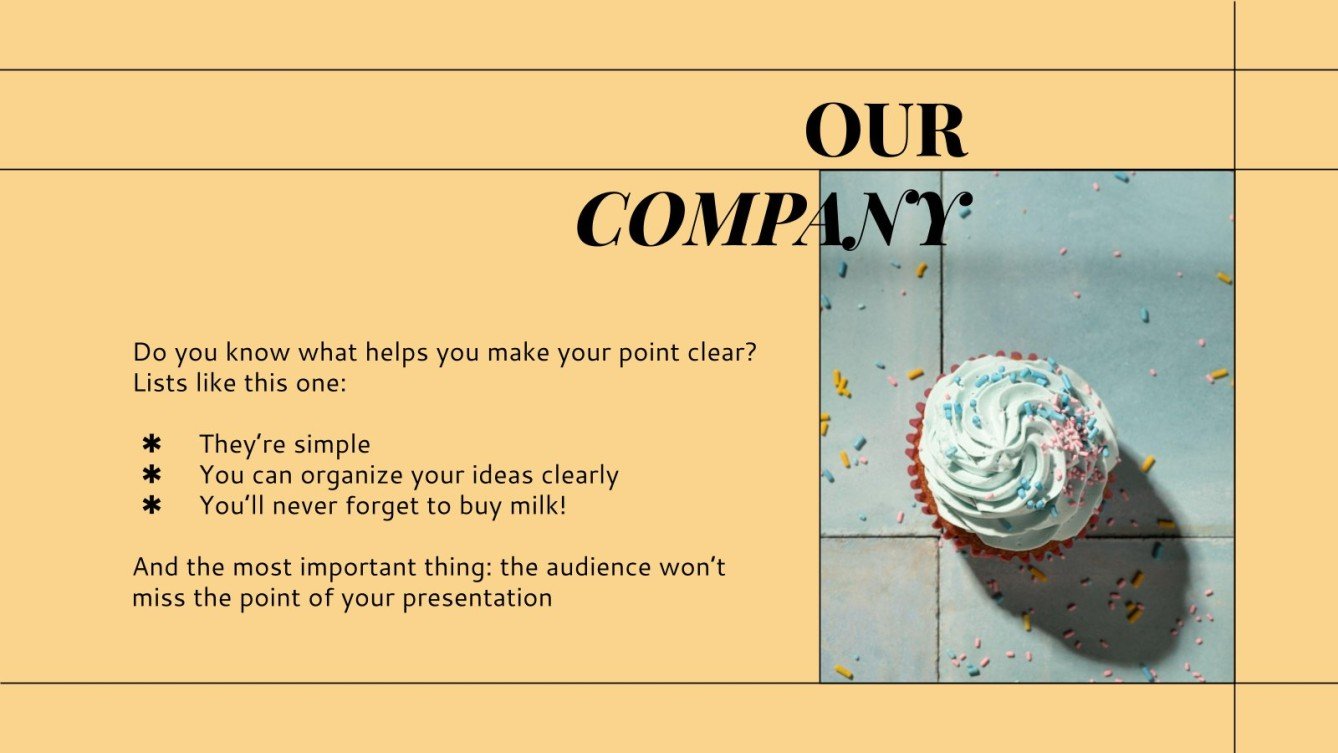 Cupcake Shop Business Plan Google Slides & PowerPoint