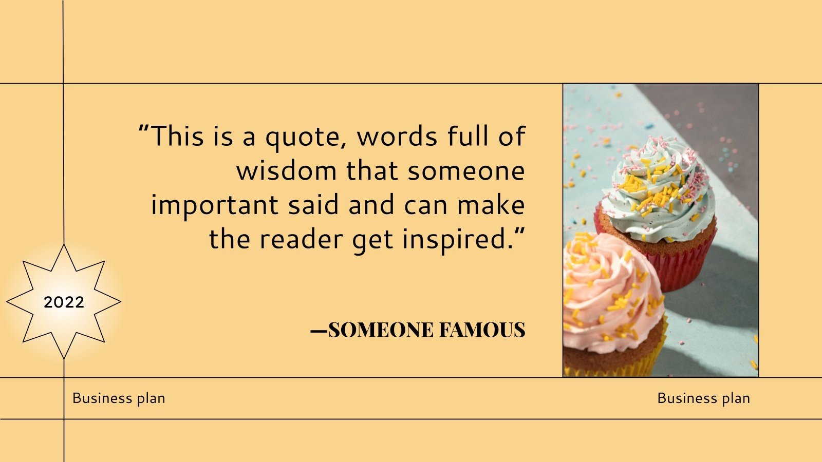 Cupcake Shop Business Plan Google Slides & PowerPoint