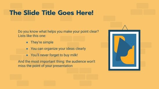 Investigation Game presentation template