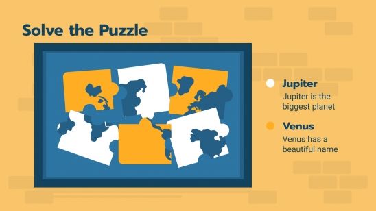 Investigation Game presentation template