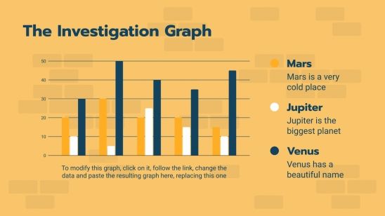 Investigation Game presentation template