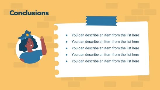 Investigation Game presentation template
