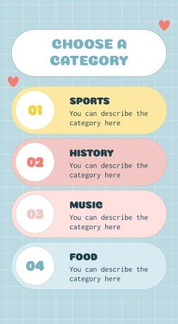 Funny Family Quiz presentation template 