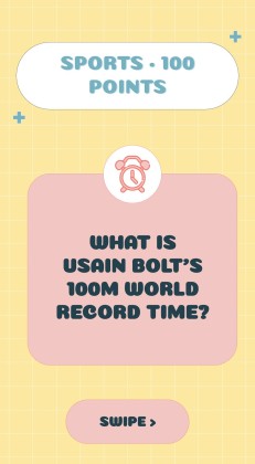 Funny Family Quiz presentation template 