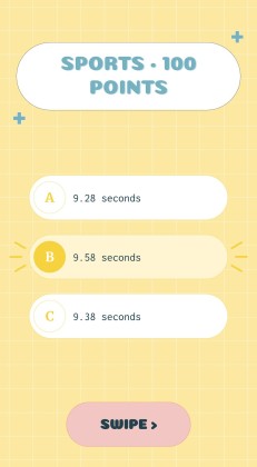 Funny Family Quiz presentation template 