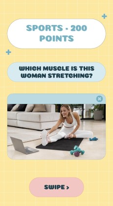 Funny Family Quiz presentation template 