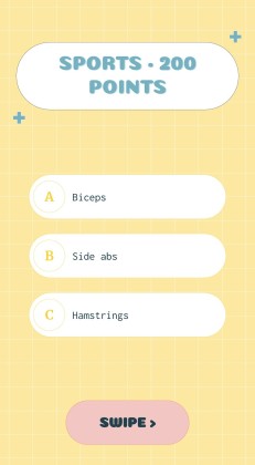 Funny Family Quiz presentation template 