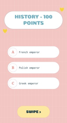 Funny Family Quiz presentation template 