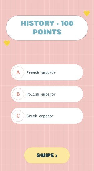 Funny Family Quiz presentation template 