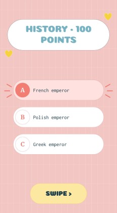 Funny Family Quiz presentation template 