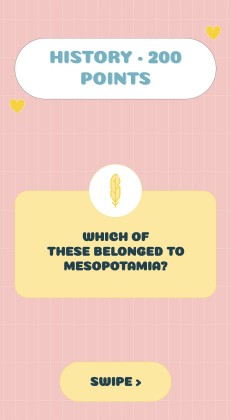 Funny Family Quiz presentation template 