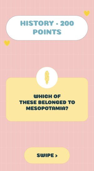 Funny Family Quiz presentation template 