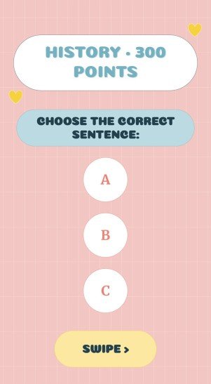 Funny Family Quiz presentation template 