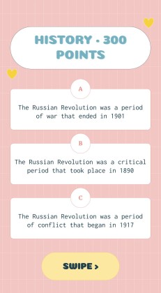 Funny Family Quiz presentation template 