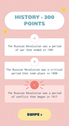 Funny Family Quiz presentation template 