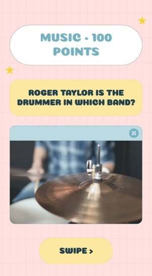 Funny Family Quiz presentation template 