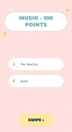 Funny Family Quiz presentation template 