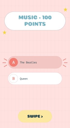 Funny Family Quiz presentation template 