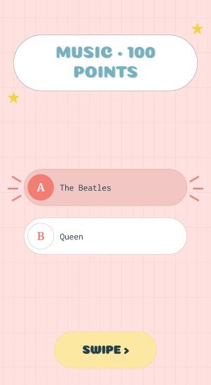 Funny Family Quiz presentation template 