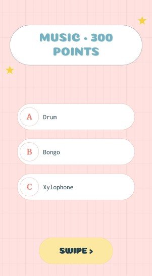 Funny Family Quiz presentation template 