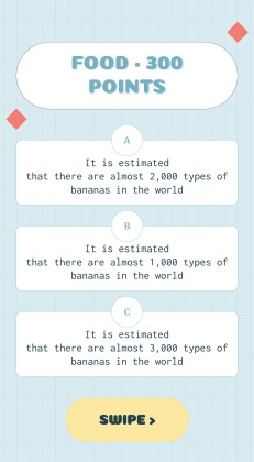 Funny Family Quiz presentation template 