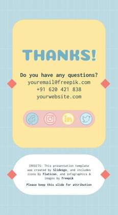 Funny Family Quiz presentation template 