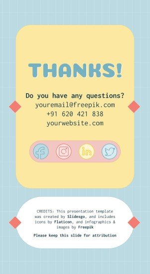 Funny Family Quiz presentation template 