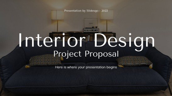 Interior Design Google Slides & PPT Templates