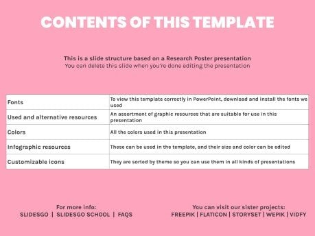 3D Style Research Poster presentation template 