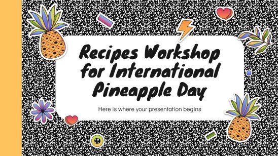 Free templates about Recipes for Google Slides and PowerPoint