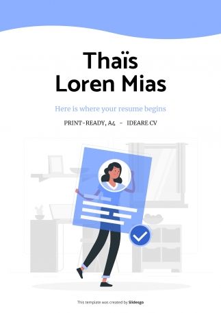 Ideare CV presentation template