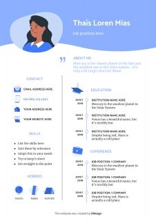 Ideare CV presentation template