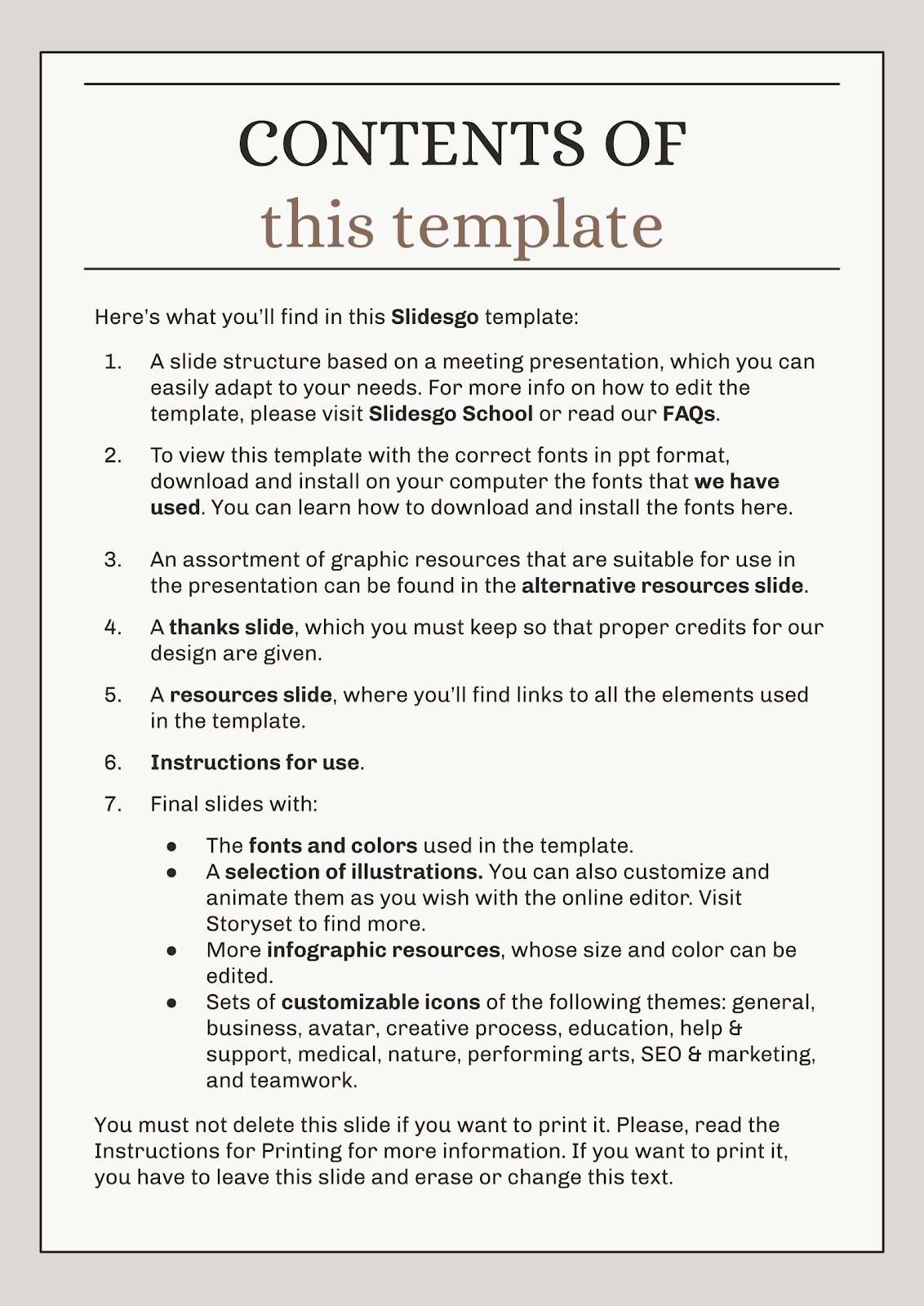 Printable Church Board Meeting Minutes Google Slides PPT
