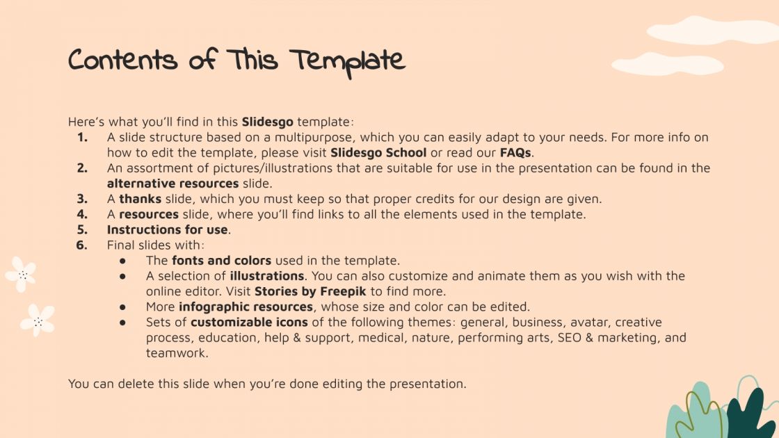 Workout for Kids | Template for Google Slides and PowerPoint