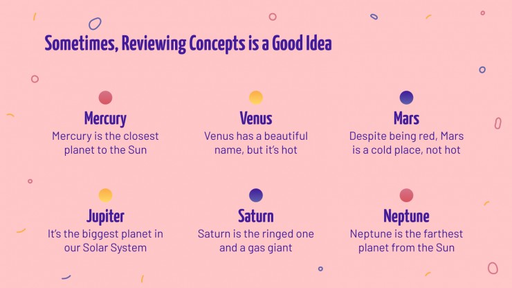 Physical sciences lesson presentation template