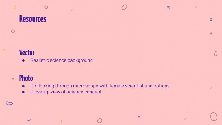 Physical sciences lesson presentation template