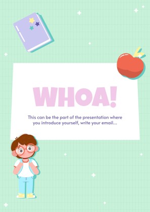 어린이책의 날 활동 프레젠테이션 템플릿